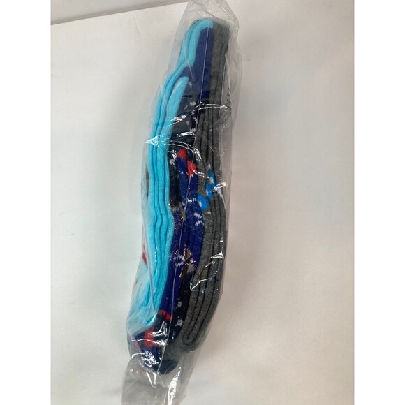 Men's 3-Pack Americana/Patterned Novelty Crew Socks - Hamburger NWT  Retails $18 - Picture 4 of 4